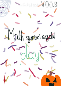 Math symbol ragdoll