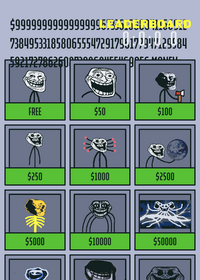 but Infinity money