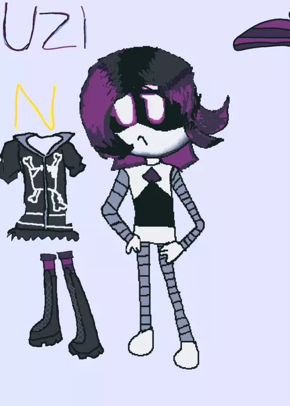 Murder drone dress up im lazy by @purple_blue_concrete