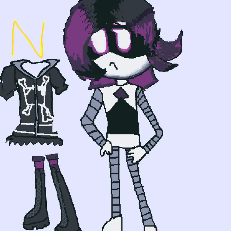 Murder drone dress up im lazy by @purple_blue_concrete