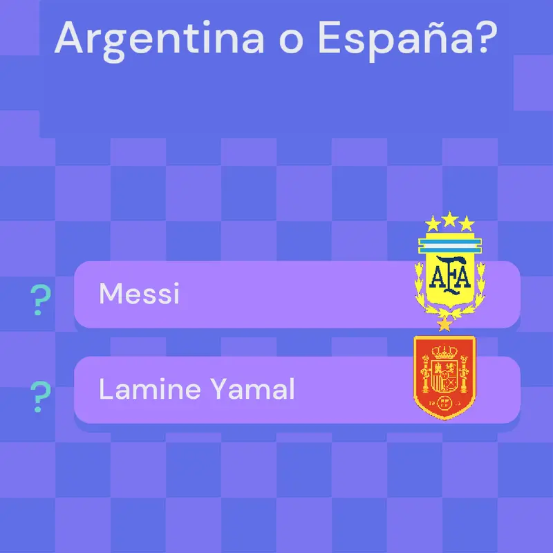 Argentina o España? by @Tocinito