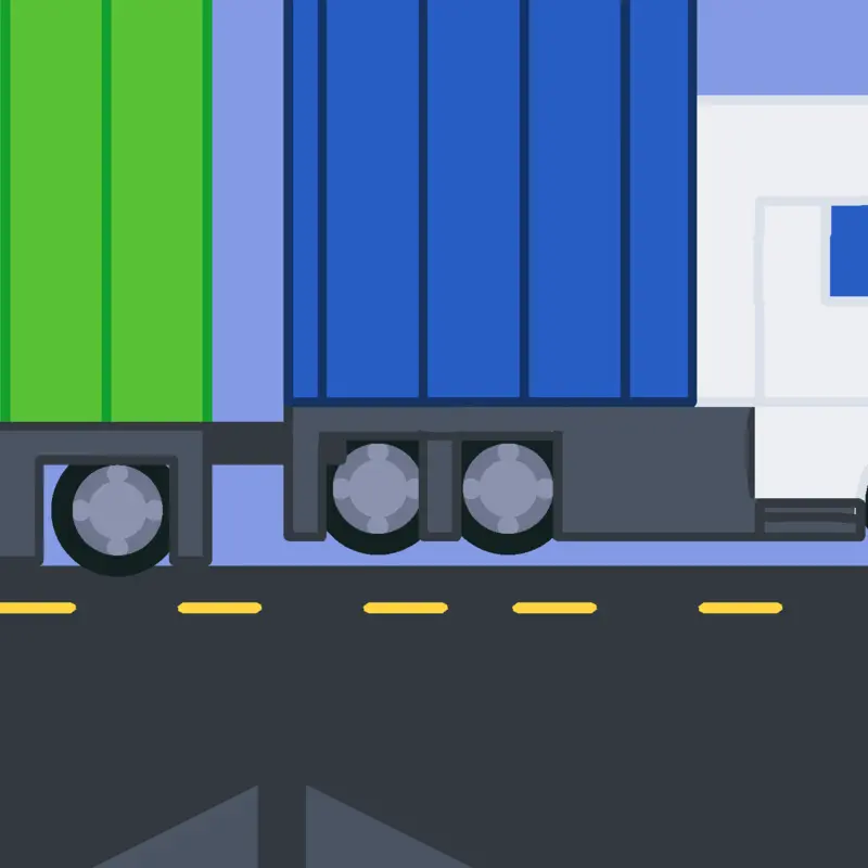 2 Trailers Truck by @UnB737DeGolXD