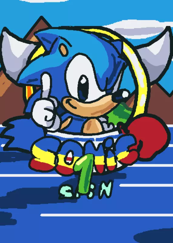 Spin Sonic 1 de derrota badnicks (UP 3) by @eggbasquete