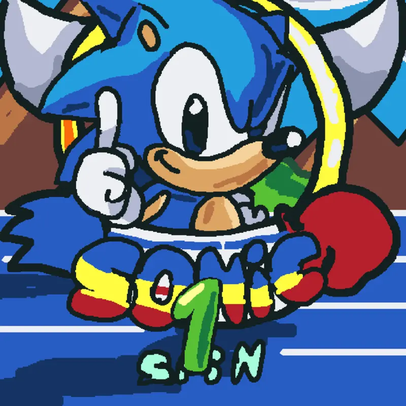 Spin Sonic 1 de derrota badnicks (UP 3) by @eggbasquete