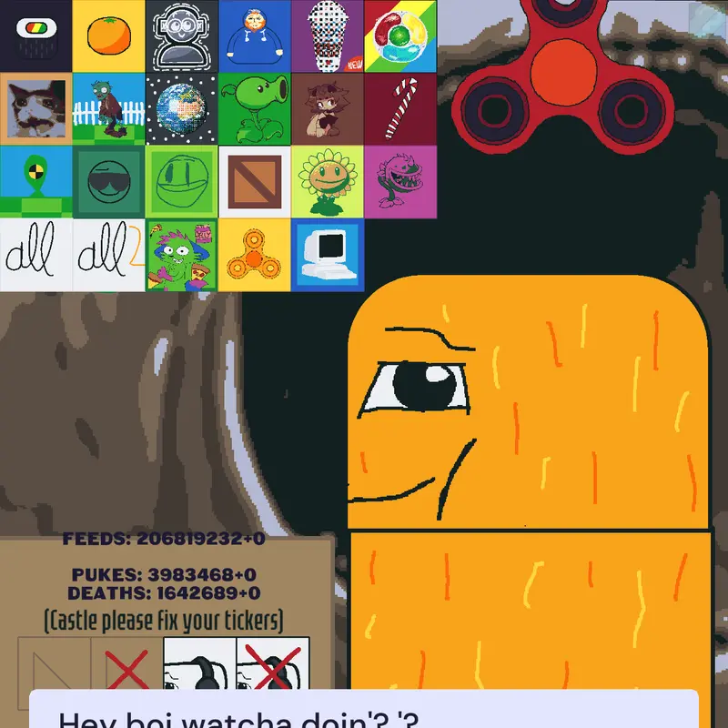 NUGGET GETS EATEN by @HHSNWTL2