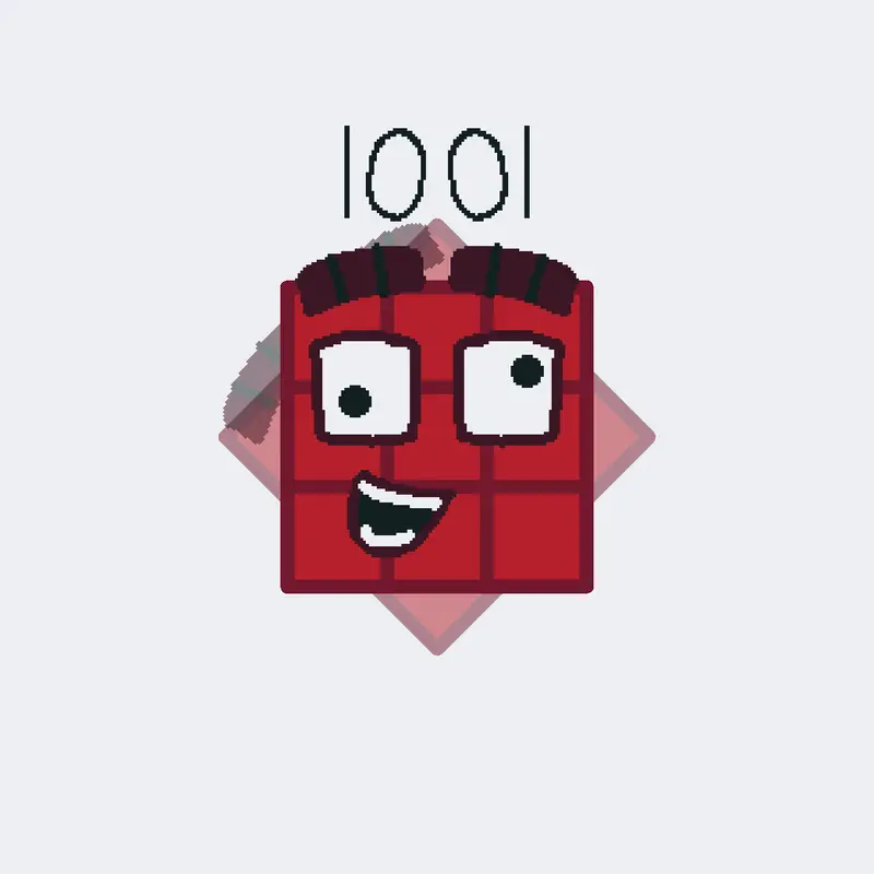 Binaryblocks band 2 by @m_silly