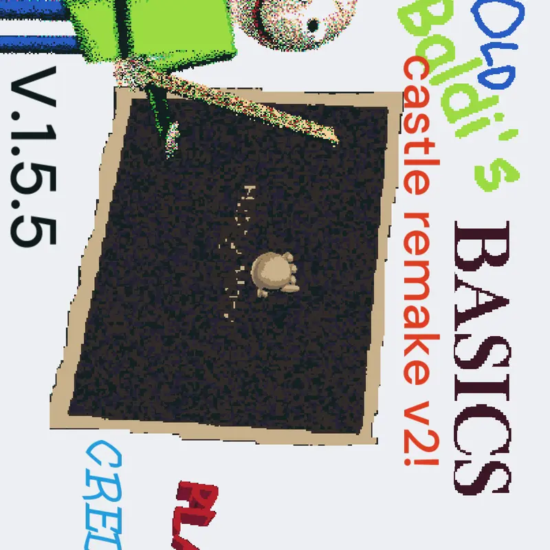 old baldi's basics castle remake v2! by @RicardoPaloschi