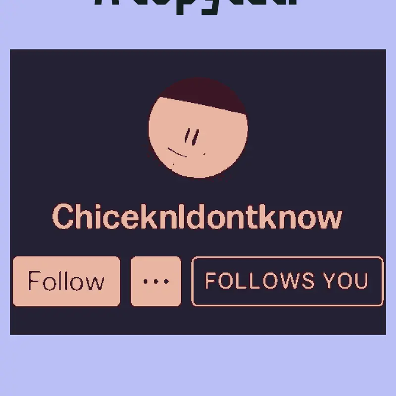 Game by @ChickenIdontknow