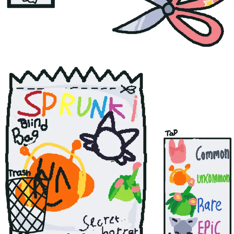 Sprunki blind bag by @elisahuyton