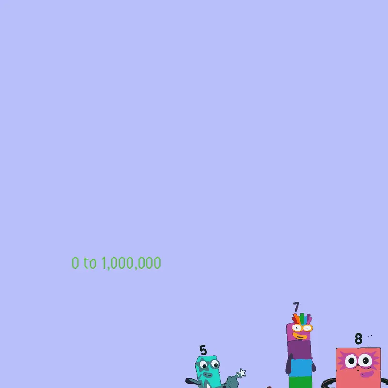 I put a pig in numberblocks by @nb_12157