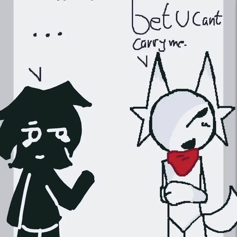 So ugly my OC. by @FaustinaLopez