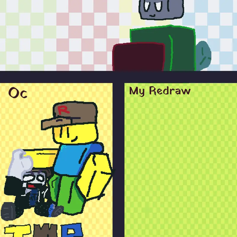 MY OC vs THW REDRAW by @JmrnewbiesDagoober