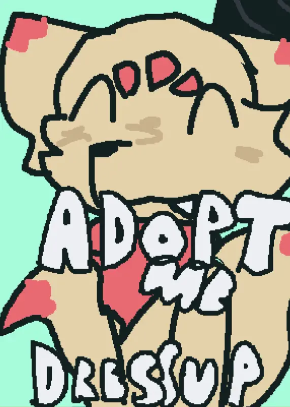 Adopt me Dressup!! by @SoloEsCHER