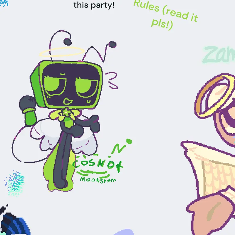 Favourite characters but angels/ remix by @Nebula_SleepyDoll