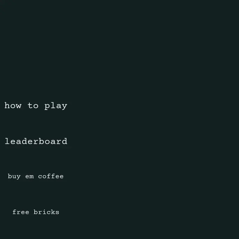 Game by @uglyassmotherfucker