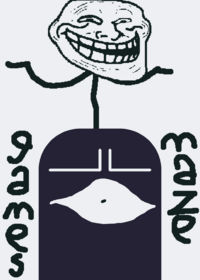 The trollface maze game