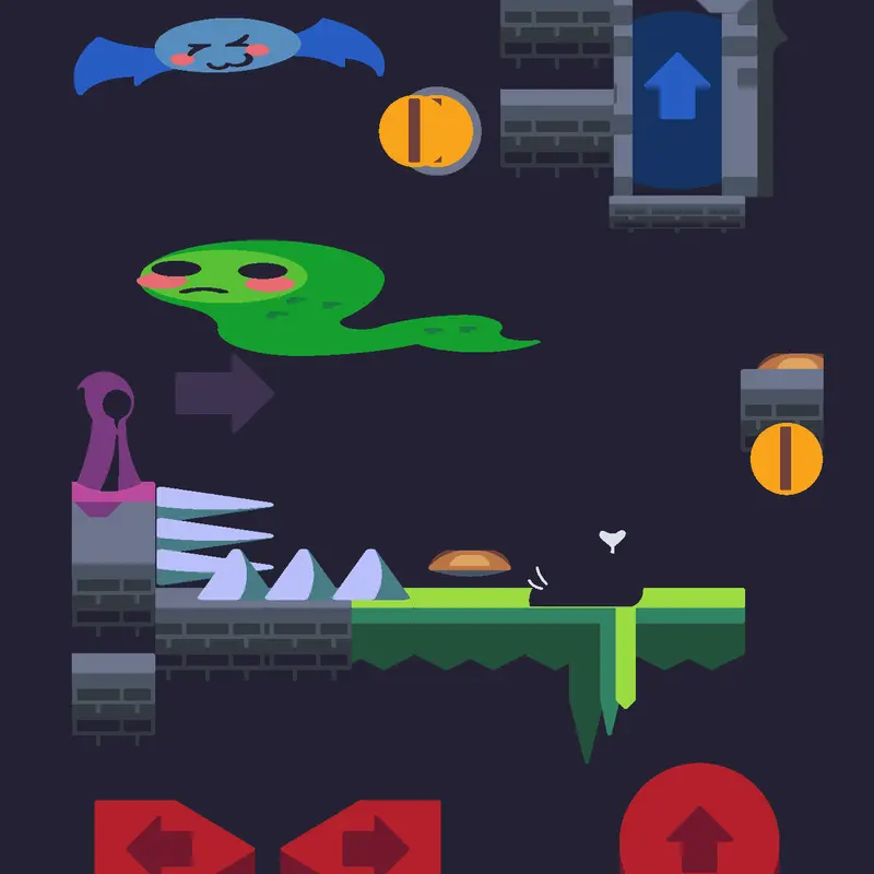 Platformer game by @user354