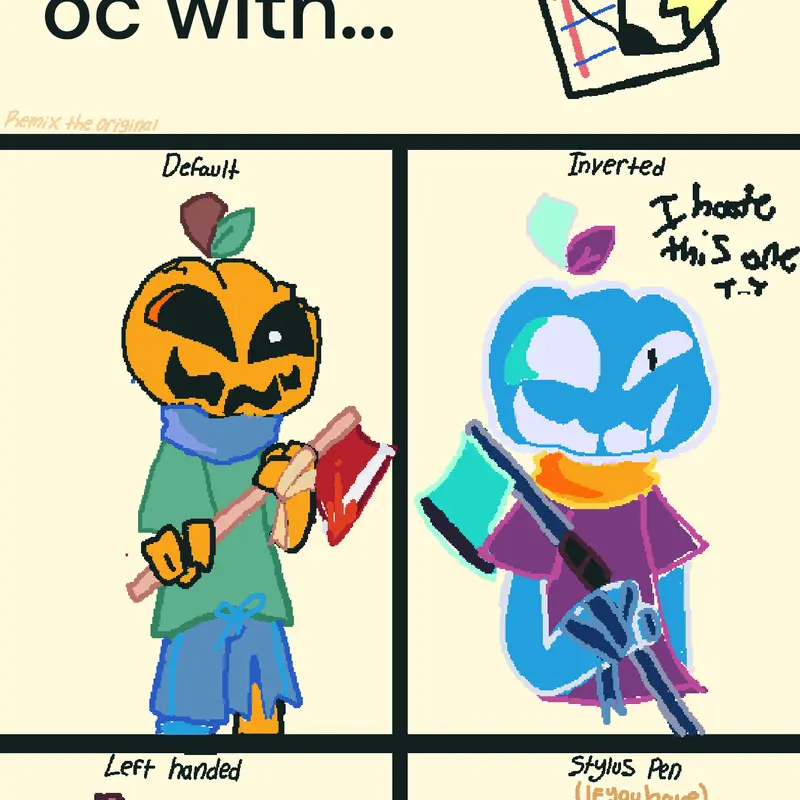 Pumpkin guy --> pump a little blood btw by @E_L-S_s0s4