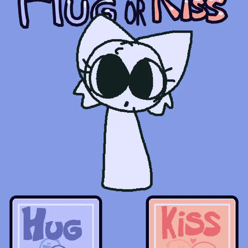 Hug or Kiss? by @IsadoraMachado