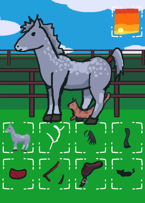 Horse dress up game by @nantgamedev