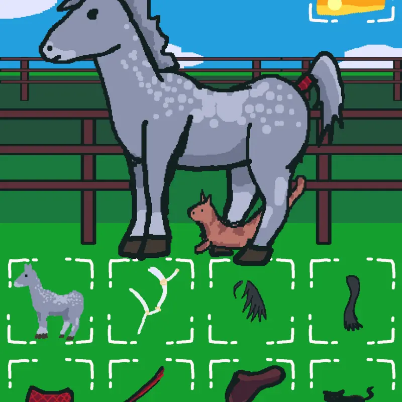 Horse dress up game by @nantgamedev