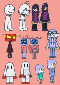 Redesigns and new OCs pt.1