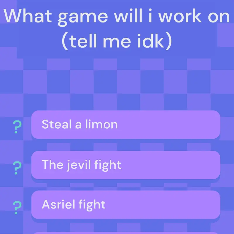 Game by @Ralsei_16