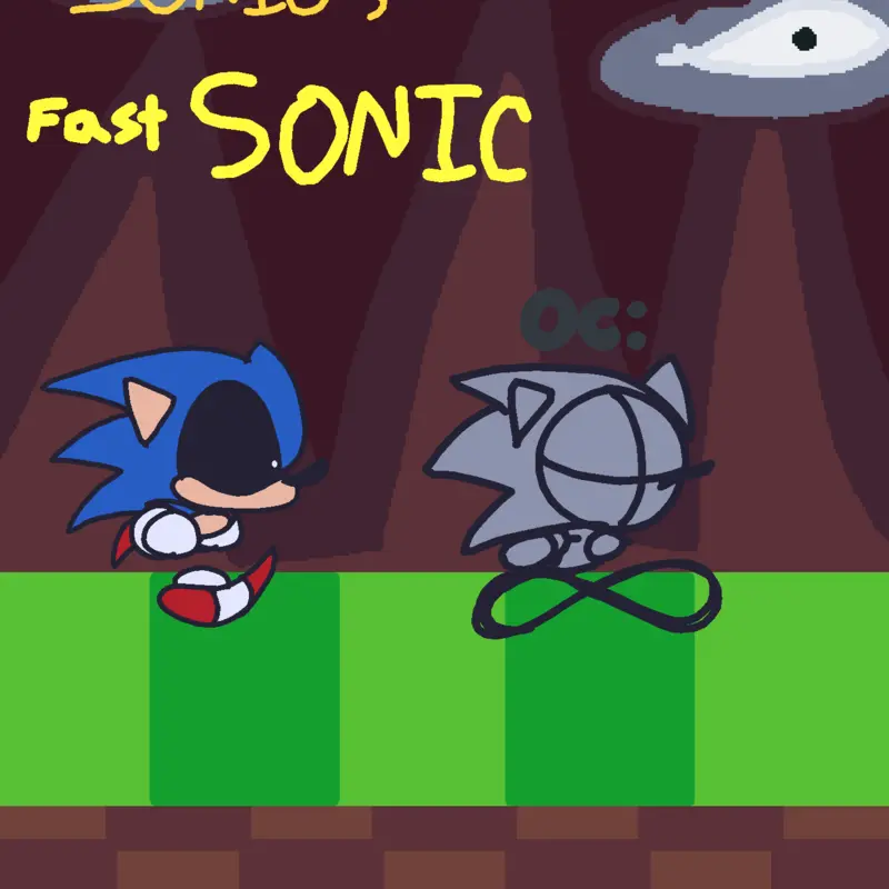 Fast Fredbear sonic by @Sonicduhdeckmaker-a