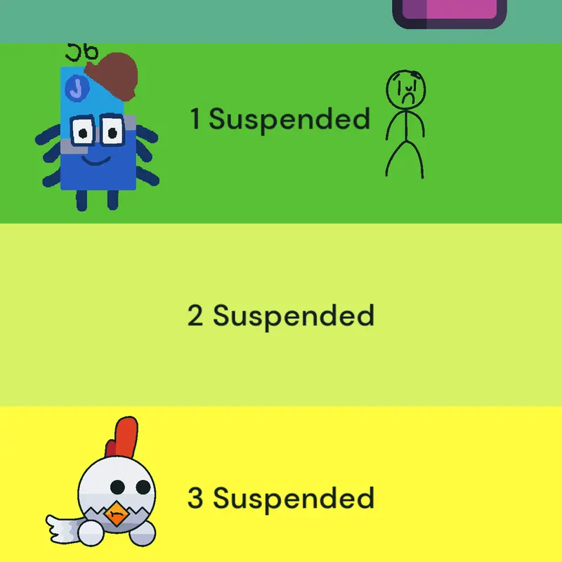 Suspension remix party (never, once) by @RandomPlayz