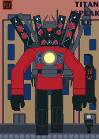 Infected Titan speakerman