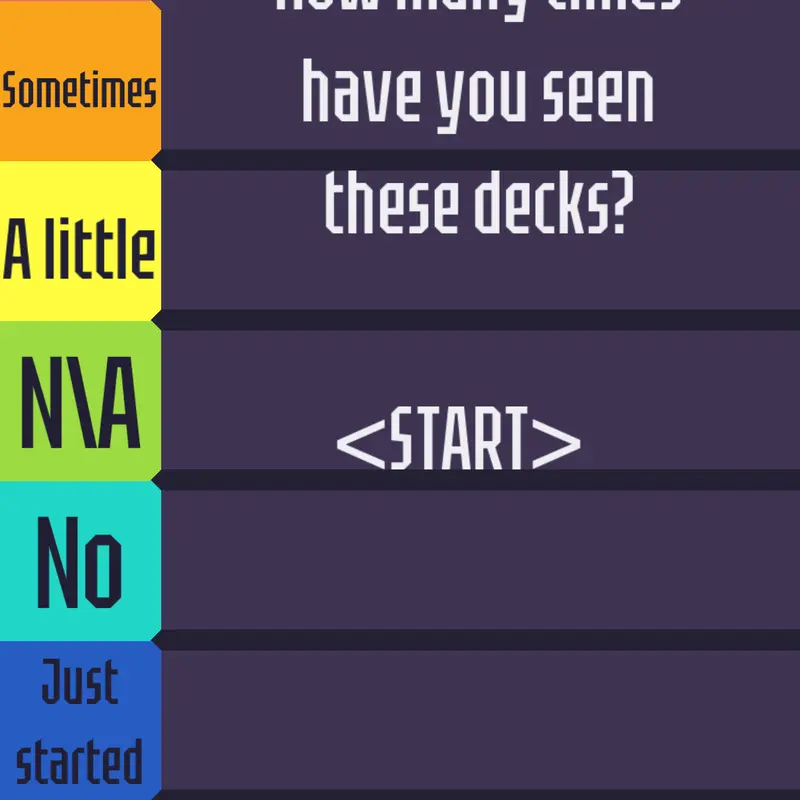 Take a break from decks by @nothingunordinary