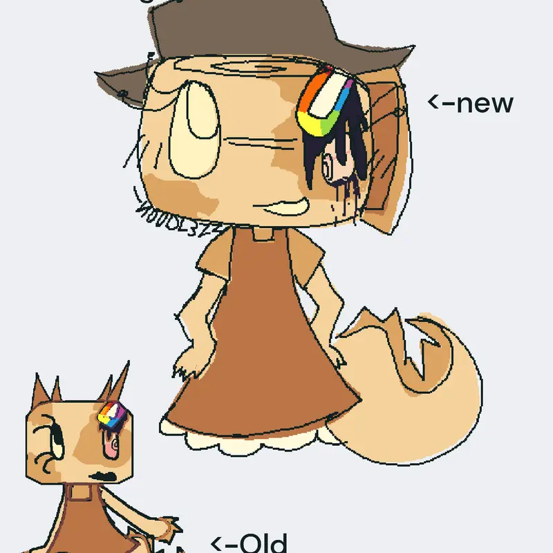 _N00DL3ZZ new artstyle:D by @_N00DL3ZZ