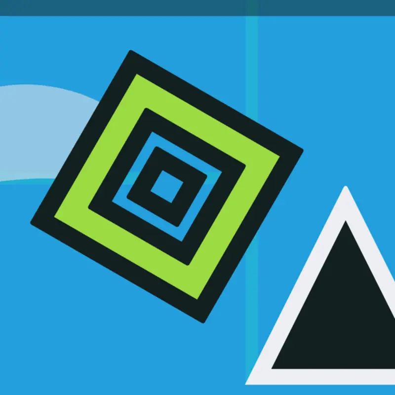 Geometry dash by @RbogAndCloudy