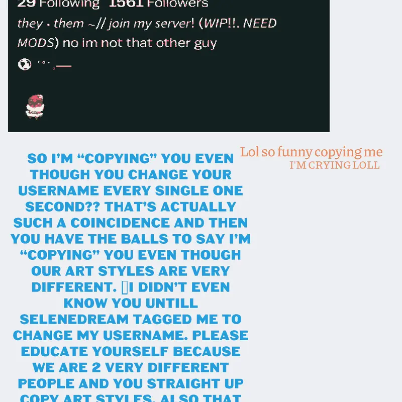 Responding to it. by @spleep