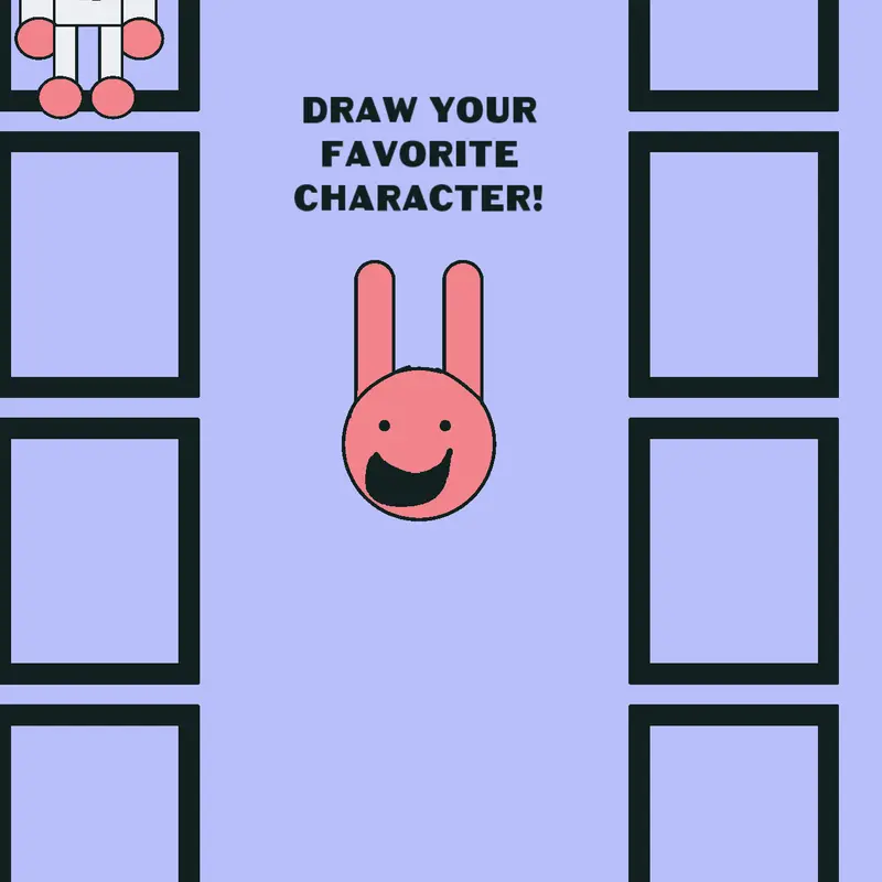 Draw your favorite character!(remix part by @spooky_scary_spyder