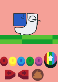 Blue cube life