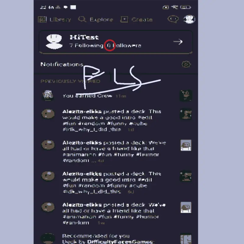 Pls follow by @HiTest