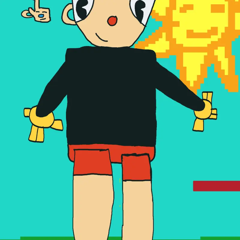 Noob ragdoll the game by @mugman-fnf