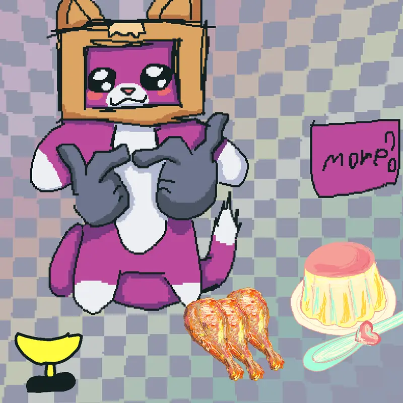 Foxy mukbang for @lanky322 by @-YOUR-_MIM_IS_CREAM-