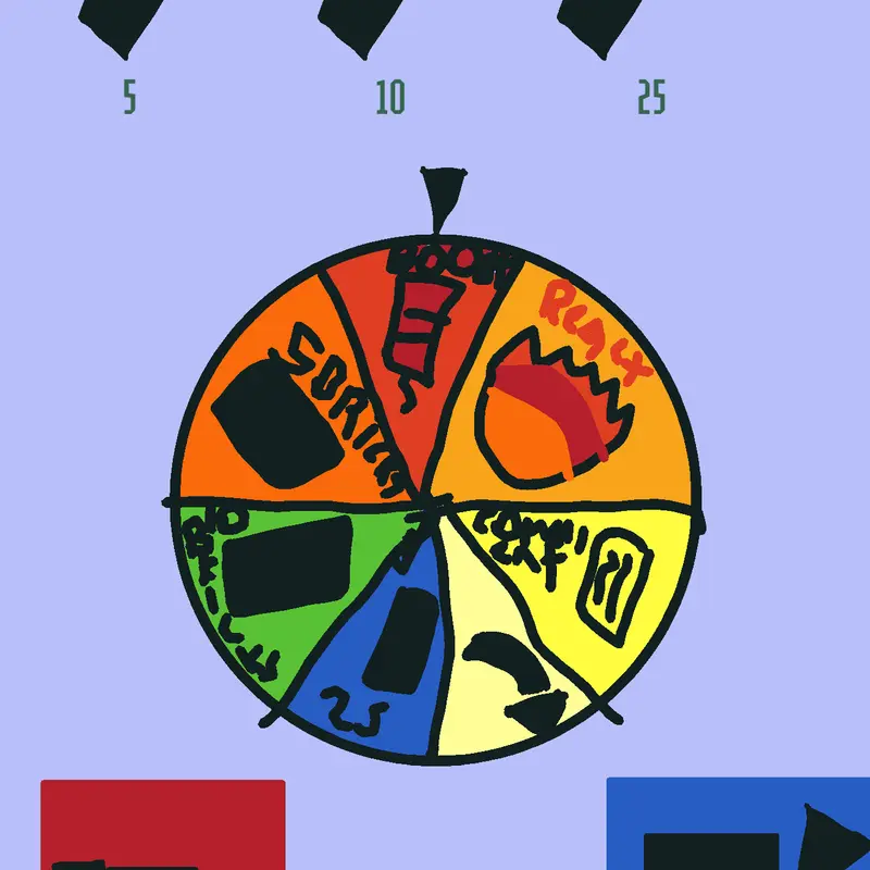 Spinner Wheel by @jaxoncheese