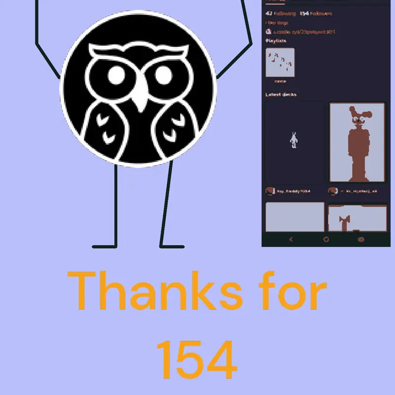 Followers thanks by @fredbear-gold754302