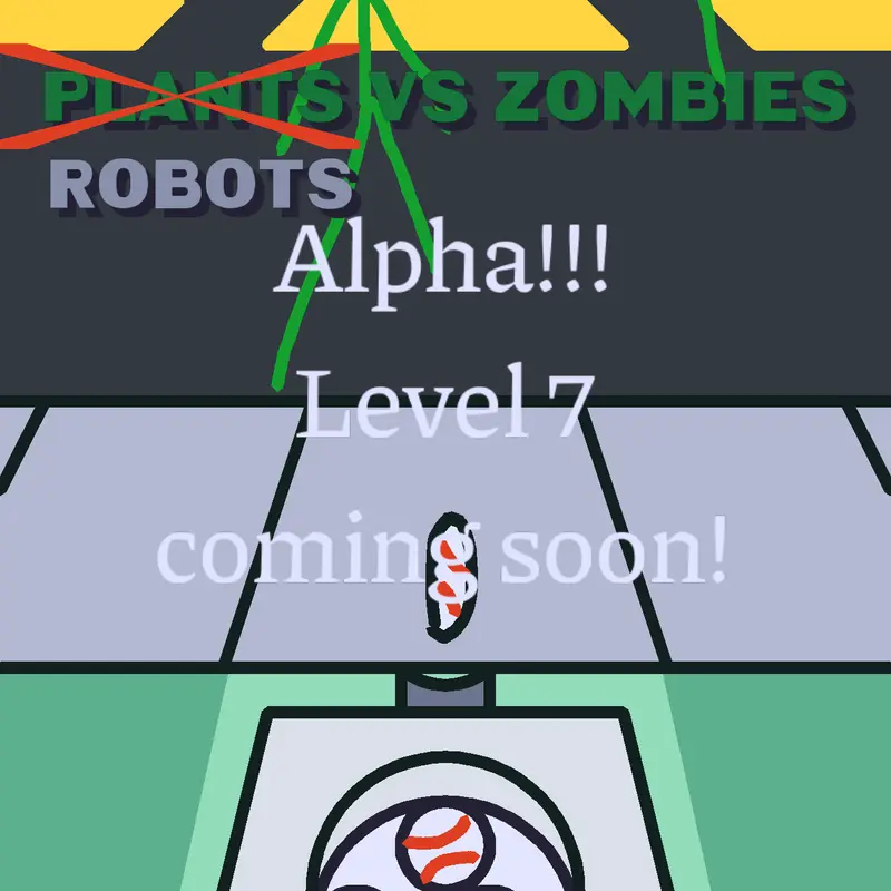 Plants vs zombies by @Blob_maker