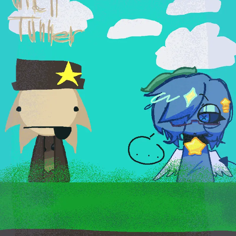 "Hm?..." -🫐🌱 by @Tunners_plays