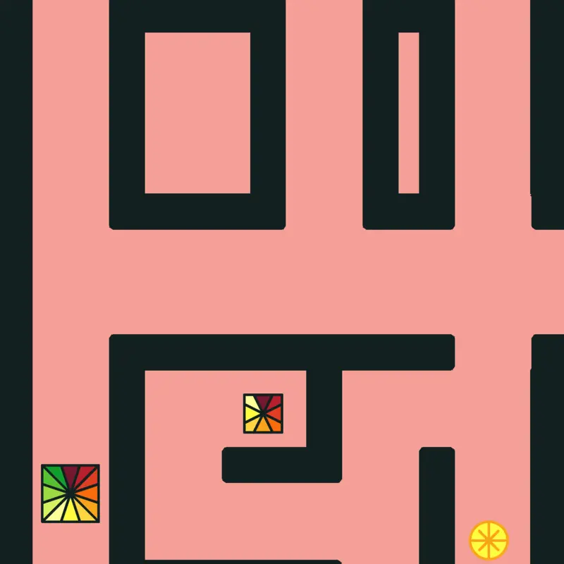 It's a square race where it bounces by @Booltegz