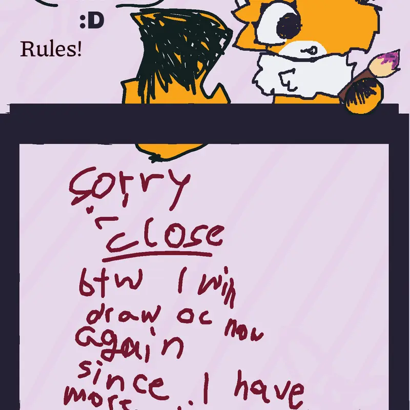 drawing by @StarlightLovesFoxes