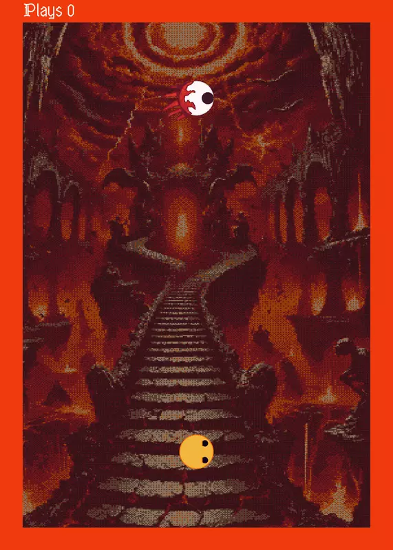 Ball battle in hell by @Shadow-Studio