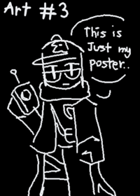 I draw my avatar on Roblox because I was...