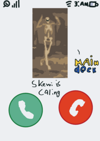Skewi is caling at 3am