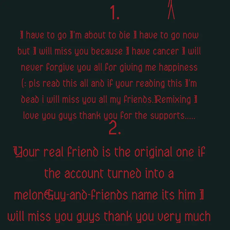 I will always be with you (: by @NON-TOXICAL-YT