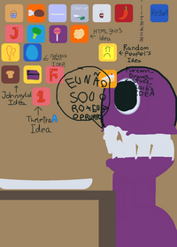 feed food purple game